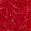 Rørperler Mini 1000 stk. rød, Ø2,5 mm
