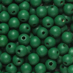 Runde treperler Ø8 mm, cirka 150 stk. grønn