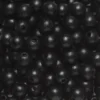 Runde treperler Ø8 mm, cirka 150 stk. svart