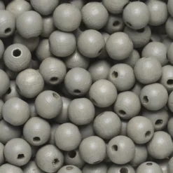 Runde treperler Ø8 mm, cirka 150 stk. grå