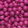 Runde treperler Ø8 mm, cirka 150 stk. rosa