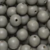 Runde treperler Ø12 mm, cirka 75 stk. grå
