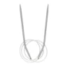 Rundpinner, lengde 80 cm Ø4,0 mm – aluminium