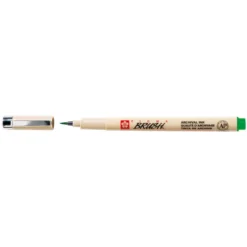Sakura Pigma Brush Grønn – grønn penselspiss