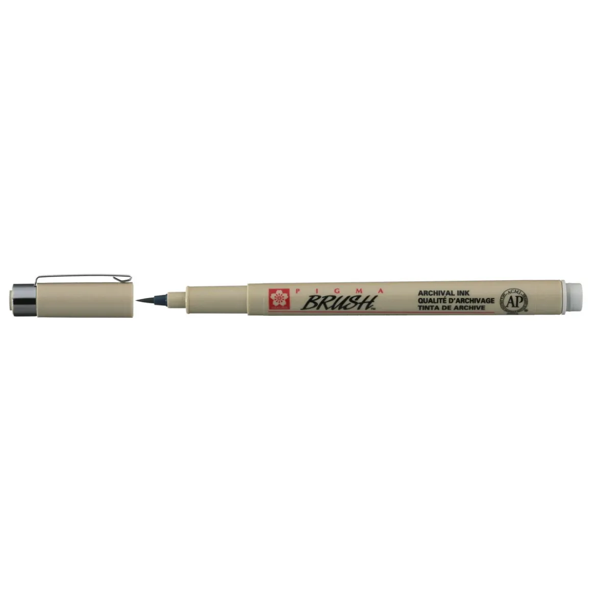 Sakura Pigma Brush Light cool grey – lysegrå penselspiss