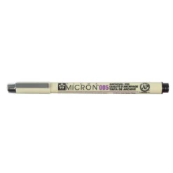 Sakura Pigma Micron 005 Black – svart fineliner 0,2 mm