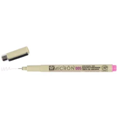 Sakura Pigma Micron 005 Pink – rosa fineliner 0,2 mm