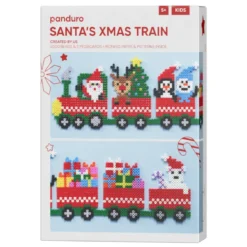 Santas Xmas Train, perle nissens laaaange juletog! 58×13 cm