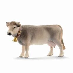 Schleich Braunvieh ku – 13 × 3,8 × 7,8 cm