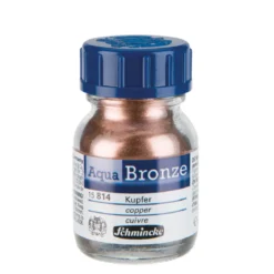Schmincke Aqua Bronze, vannløselig metallicpulver 20 ml, Copper 15 814