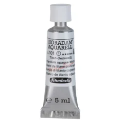 Schmincke Horadam akvarellmaling 5 ml – Permanent chinese white 102