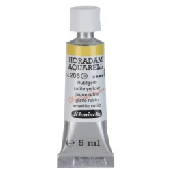 Schmincke Horadam akvarellmaling 5 ml – Rutile yellow 205