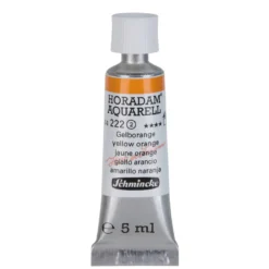 Schmincke Horadam akvarellmaling 5 ml – Yellow orange 222