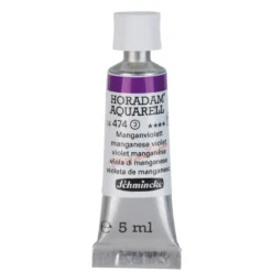 Schmincke Horadam akvarellmaling 5 ml – Manganese violet 474