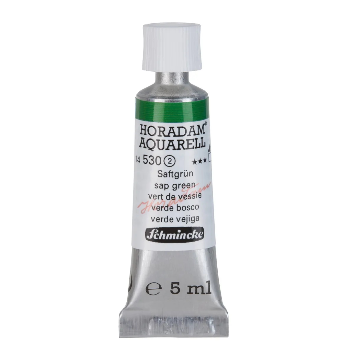 Schmincke Horadam akvarellmaling 5 ml – Sap green 530