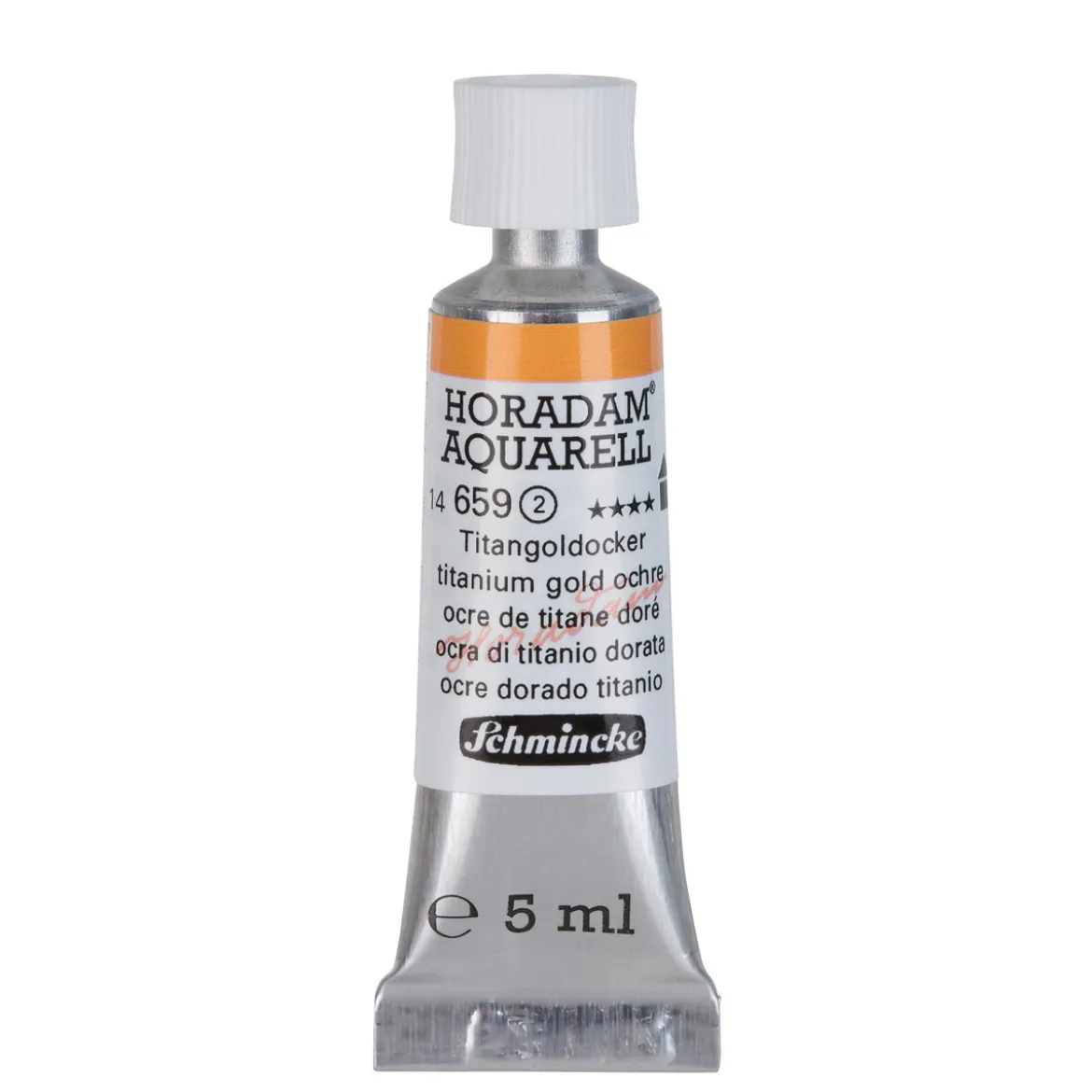 Schmincke Horadam akvarellmaling 5 ml – Raw sienna 660