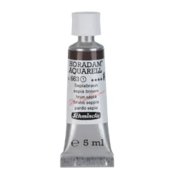 Schmincke Horadam akvarellmaling 5 ml – Sepia brown 663