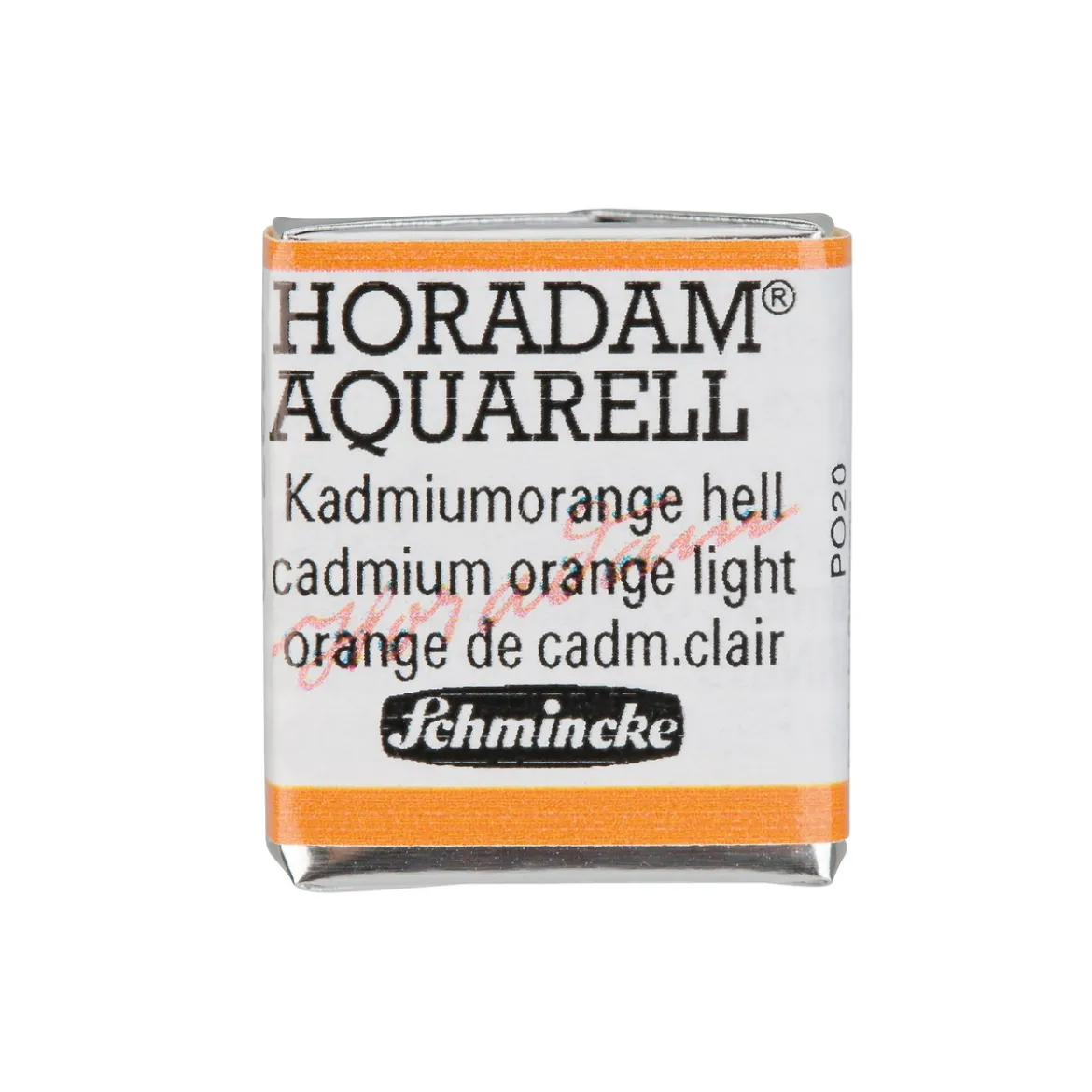 Schmincke Horadam akvarellmaling ½ kopp – Cadmium orange deep 228