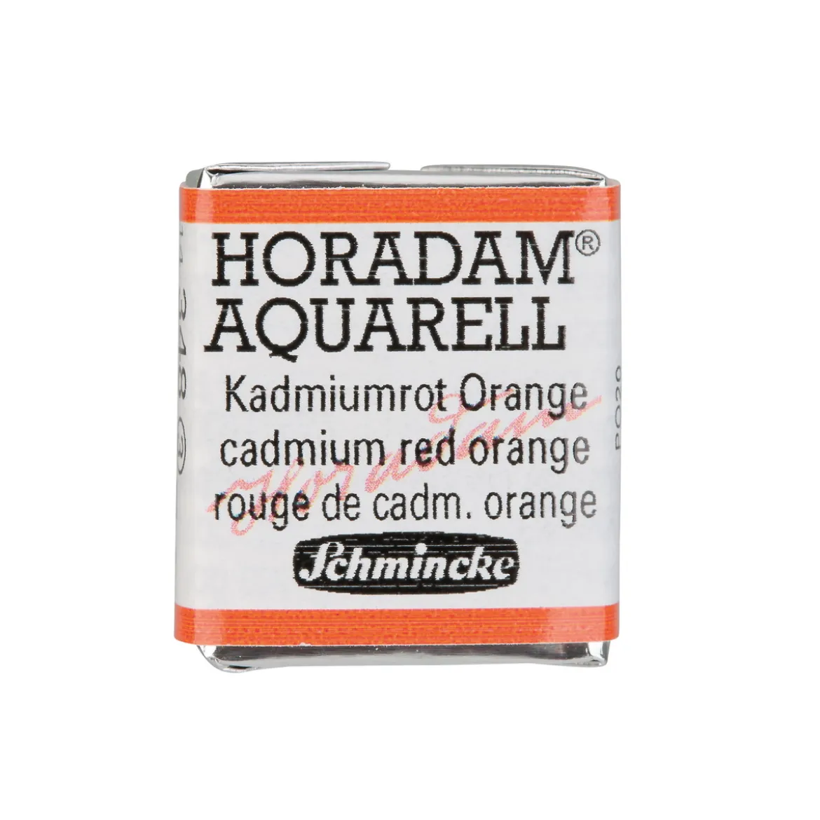 Schmincke Horadam akvarellmaling ½ kopp – Cadmium red orange 348