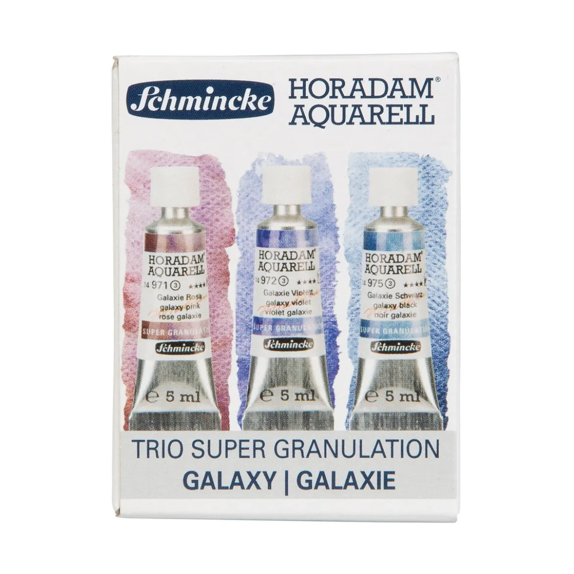 Schmincke Horadam Supergranulation akvarellmaling – 3×5 ml Galaxy Colours