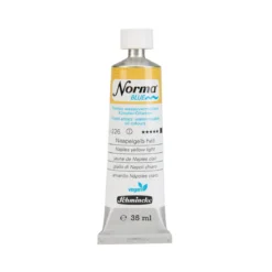 Schmincke Norma Blue vannløselig oljemaling 35 ml Lemon yellow 21236