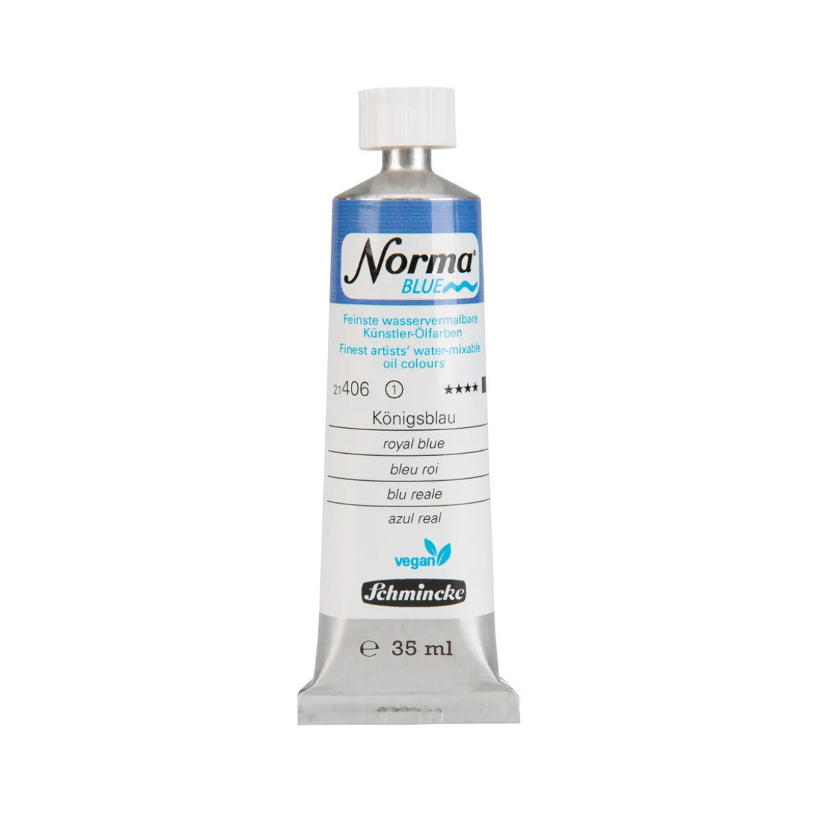 Schmincke Norma Blue vannløselig oljemaling 35 ml Cobalt blue hue deep 21407