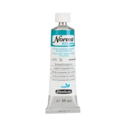 Schmincke Norma Blue vannløselig oljemaling 35 ml Cobalt turquoise hue 21425