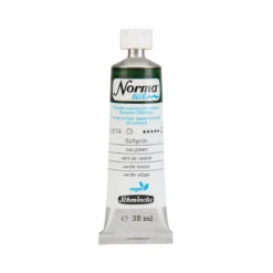 Schmincke Norma Blue vannløselig oljemaling 35 ml Natural green earth 21519