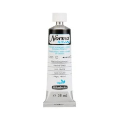 Schmincke Norma Blue vannløselig oljemaling 35 ml Mineral black 21705