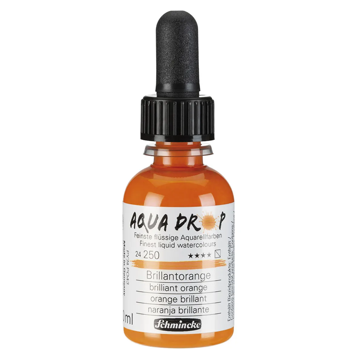 Schminke Aqua Drop 30 ml Brilliant Orange 250