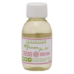 Sennelier Green for Oil Liquid medium for oljemaling, 100 ml