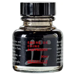 Sennelier Ink A Lagode, svart tusj / blekk 30 ml