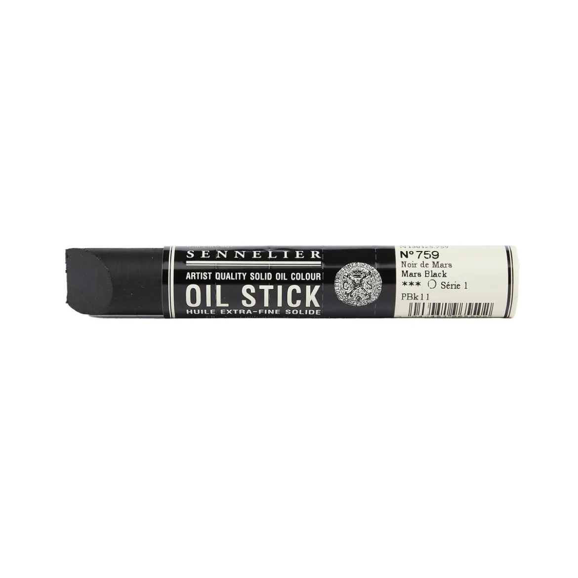 Sennelier Oil Stick 38 ml, oljefargekritt Mars Black 759