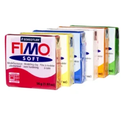 Sett Fimo soft 56 g 6 farger