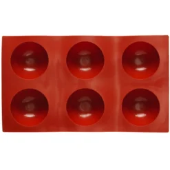 Silikonform halvdeler / halvkuler – 29×27×7 cm