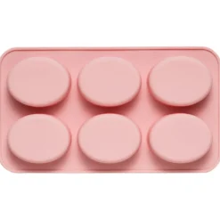 Silikonform oval 6 stk.