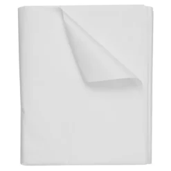 Silkepapir 68 ark à 70×50 cm, hvite ark. 14 g/m²