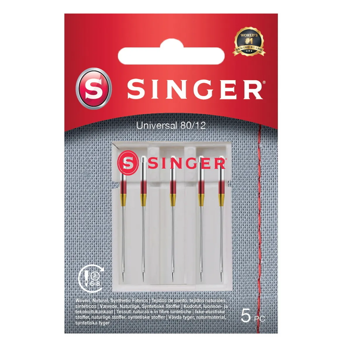 Singer symaskinnål universal 70-90