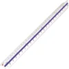 Skalalinjal 30 cm – 1:25, 1:5, 1:10, 1:20, 1:50, 1:100