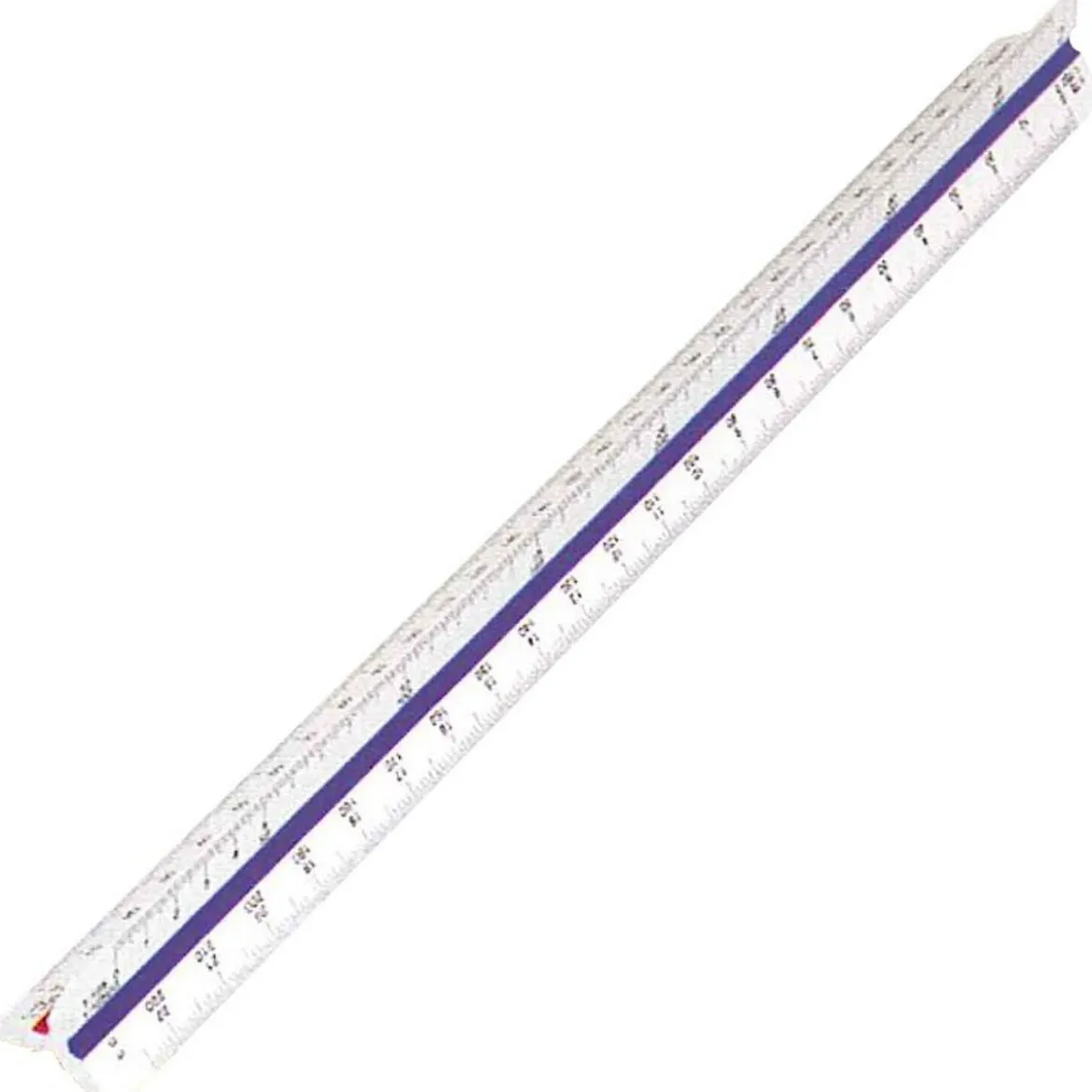 Skalalinjal 30 cm – 1:25, 1:5, 1:10, 1:20, 1:50, 1:100