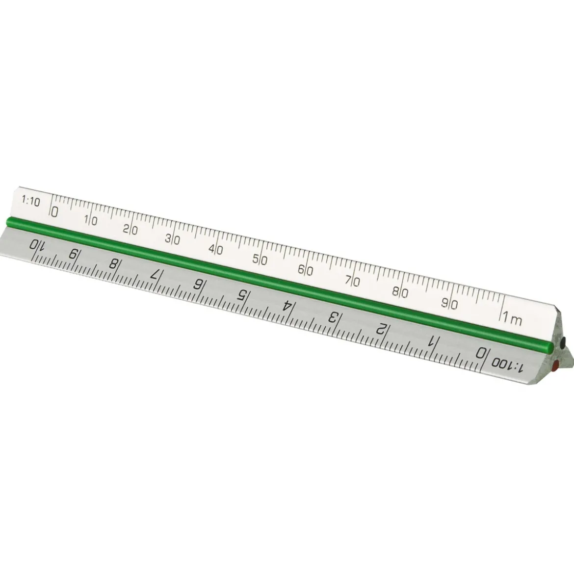 Skalalinjal Mini 10 cm – 1:25, 1:5, 1:10, 1:20, 1:50, 1:100