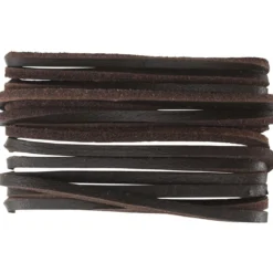 Skinnsnor Brun 3x3 mm 2 m