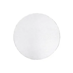 Sølvfarget kakeunderlag med diameter 20 cm