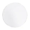 Sølvfarget kakeunderlag med diameter 30,5 cm