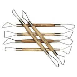 Slynger til leire 20 cm 6 stk