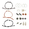 Smykkekit til spooky Halloween! – 3 par øredobber, 3 armbånd og 12 skikkelig uhyggelige charms
