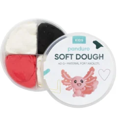 Soft Dough Axolotl – lag en nydelig axolotl med barneleire!