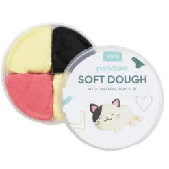 Soft Dough Katt – lag en søt katt med barneleire!