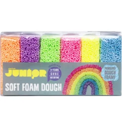 Soft Foam Dough 6-pk