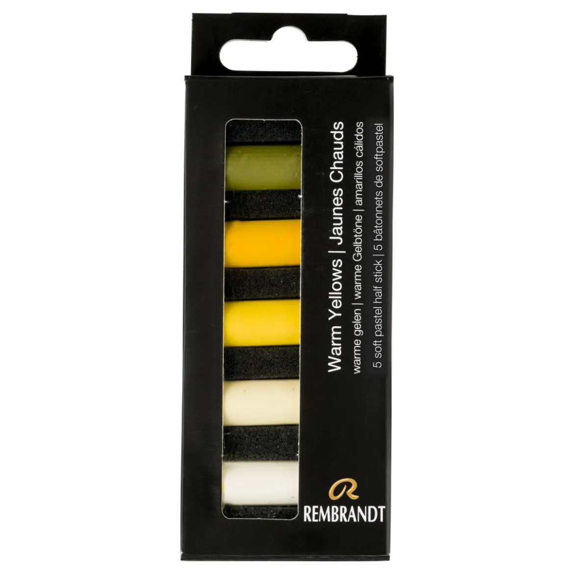 Soft Pastel Warm yellows 5 stk.